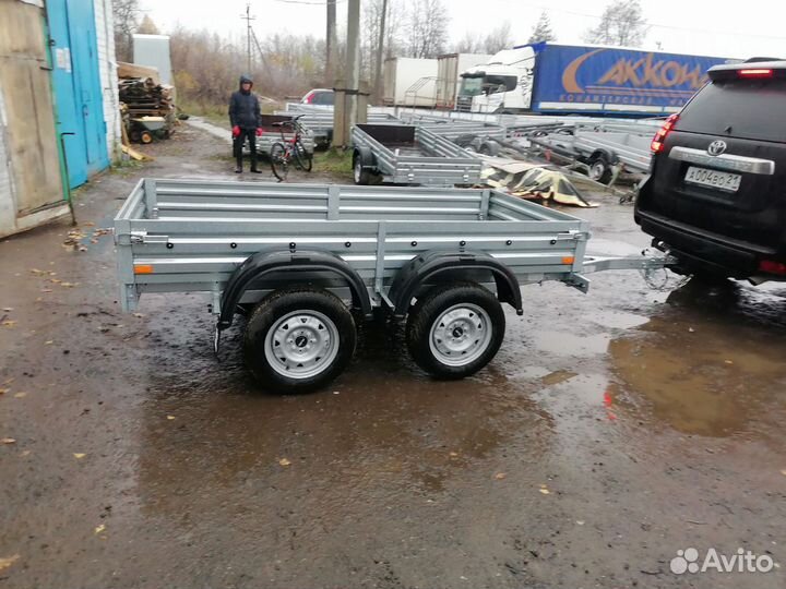 Прицеп легковой с опорным колесом 817730.022