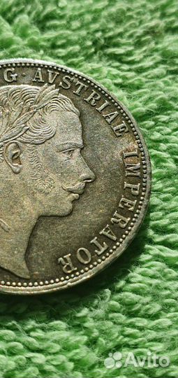 1 флорин 1860 год А, Австро-Венгерская империя