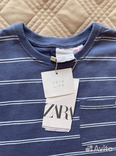 Футболка Zara новая 110 размер