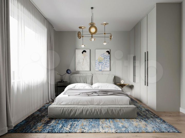 1-к. апартаменты, 36,5 м², 23/23 эт.