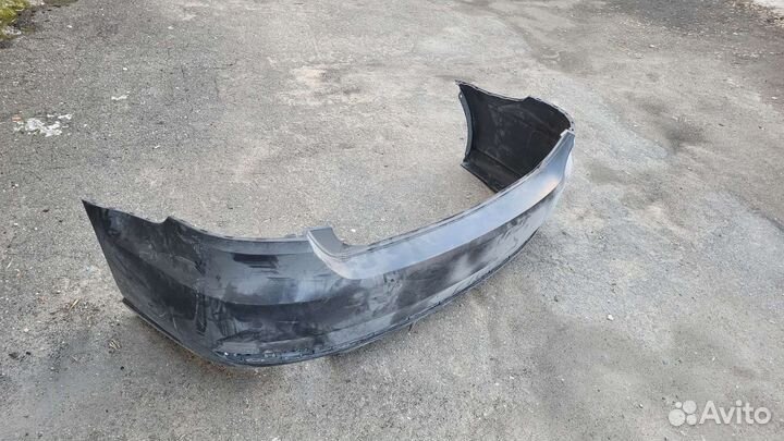 Бампер задний фольксваген поло