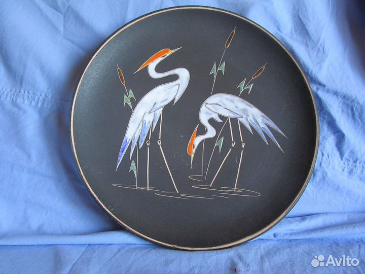 Тарелка декоративная винтаж