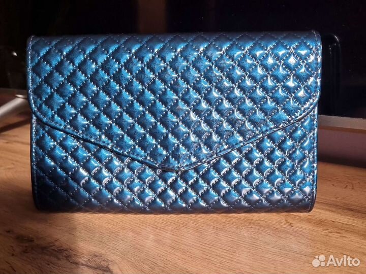 Клатч женский синий