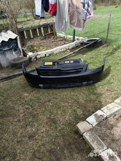 Бампер передний priora 1