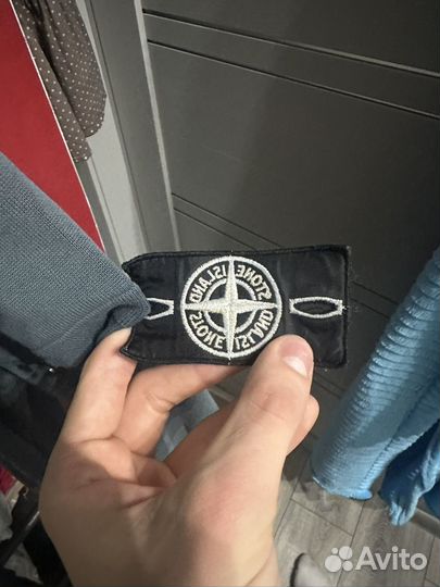 Лонгслив Stone island оригинал glow badge