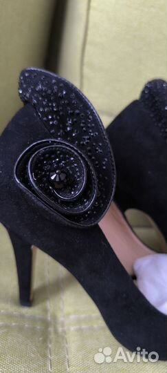 Туфли женские 39 размер натуральная замша