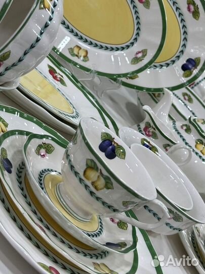 Столовый сервиз Фрукты