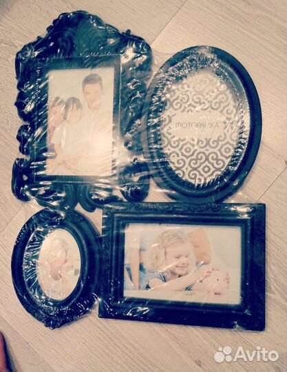 Фоторамка новая ретро 4 фото