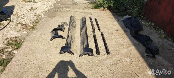 Накладки на пороги Volvo xc 90