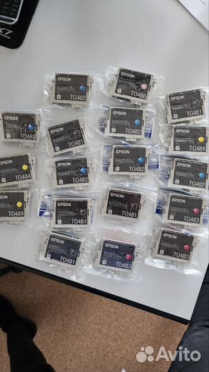 Картриджы Epson T0481, 482,483,484,486