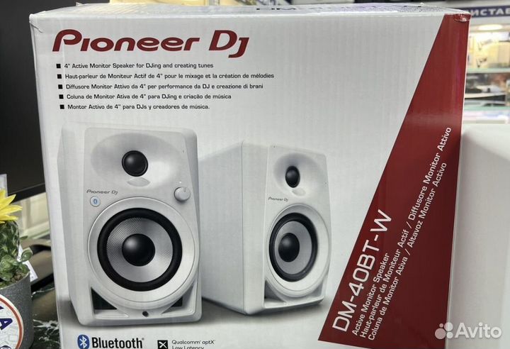 Студийный монитор Pioneer DM-40BT- W