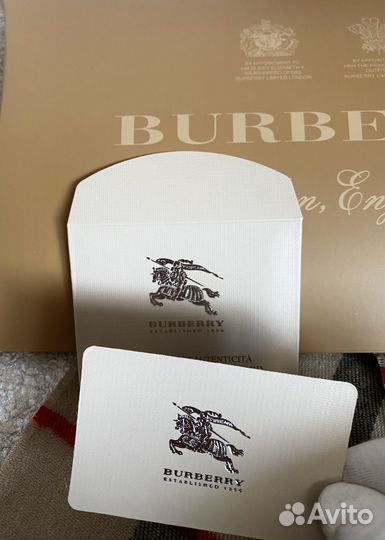 Burberry шарф