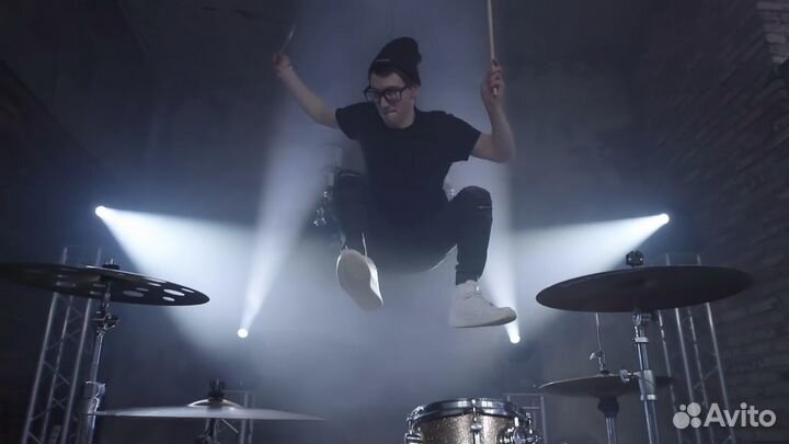 Уроки игры на ударной установке (барабаны)