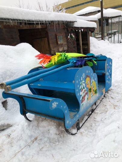 Сани для лошади