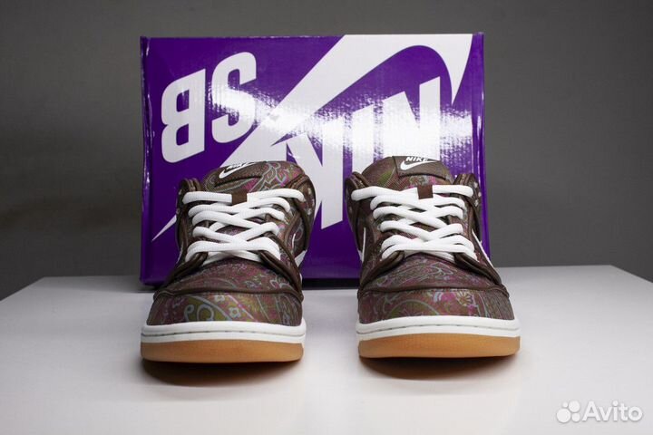 Nike SB Dunk Low Pro Paisley Brown