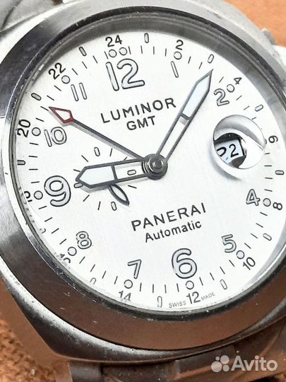 Часы Panerai luminor GMT люкс