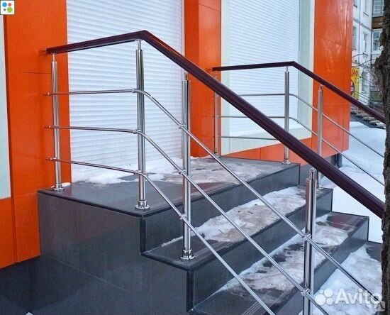 Перила из нержавеющей стали