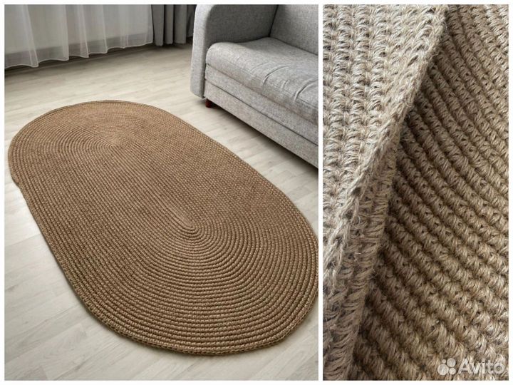 Коврики из джута под заказ