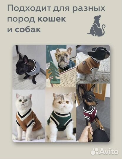 Кофта для собак и кошек