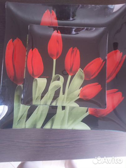 Набор посуды тарелки новый