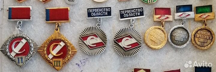Значки СССР - Спартак (обновление)