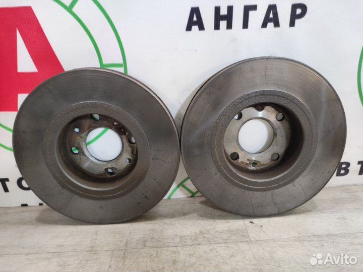 Диски тормозные передние Nissan Note E11 HR16DE