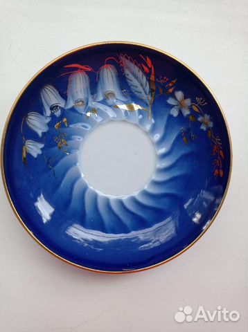 Тарелки десертные, ссср, лфз, позолота