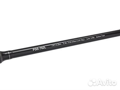 Спиннинг Nautilus Fugu FGS-782L 233см 0.6-10гр