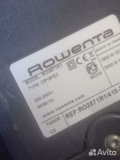 Пылесос rowenta ro3871r1