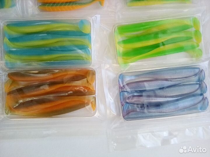 Рыболовные мягкие силиконовые приманки