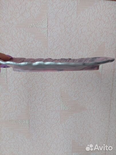 Подставка для украшений (перо) из эпоксидной смолы