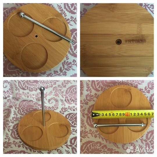 Набор для специй новый бамбук на подставке