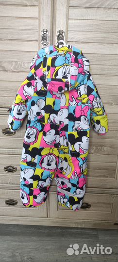 Зимний комбинезон для девочки 86