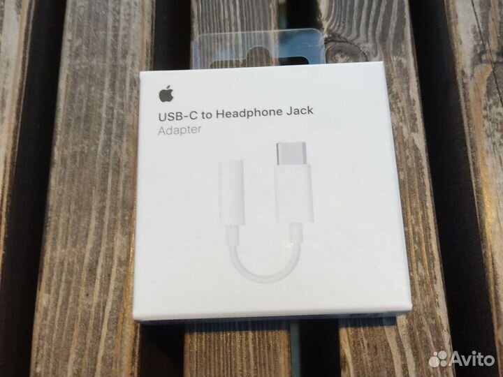 Apple адаптер (переходник) USB-C - 3.5 мм оригинал