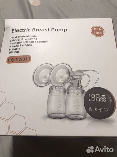 Молокоотсос электрический двойной