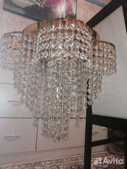 Люстра хрустальная