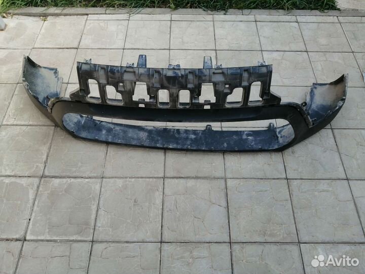 Юбка переднего бампера Kia Soul