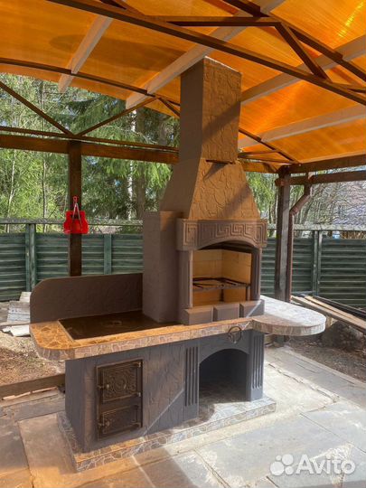 Модульная печь / Гриль мангал барбекю / В подарок