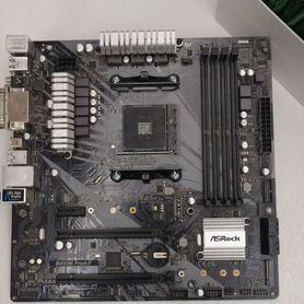 Материнская плата asrock b450m pro4-f