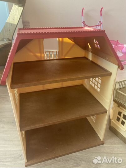 Sylvanian families дом машина