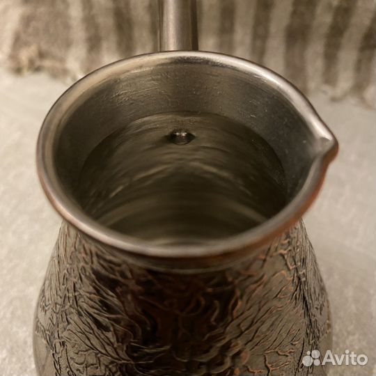 Турка для кофе медная