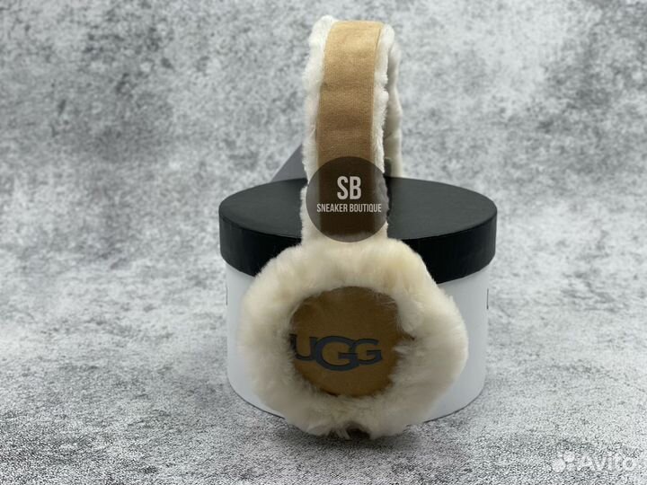 Меховые наушники Угги Ugg Earmuff Sand