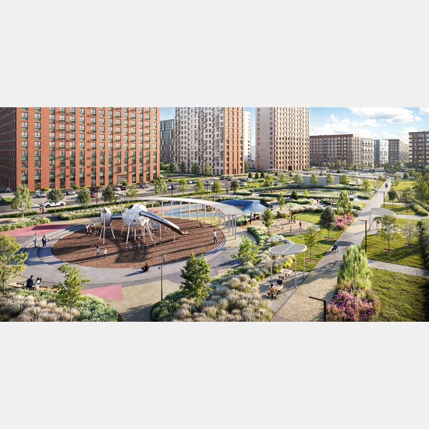 1-к. квартира, 35,3 м², 4/9 эт.