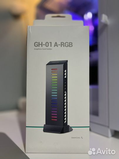Держатель для видеокарты deepcool A-RGB