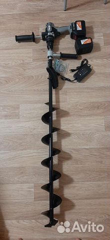 Шнек с адаптером для шуруповерта