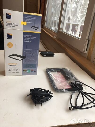 Комнатная активная телеантенна