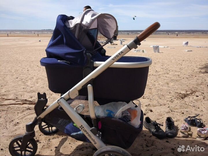 Коляска Uppababy vista 2 в 1 погодки/двойня