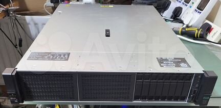 Сервер HP DL380 Gen10 8SFF U2 2x6133 64gb 2x800w