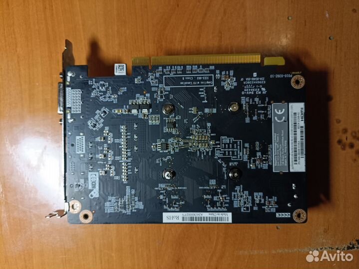 Видеокарта rx 550 4gb