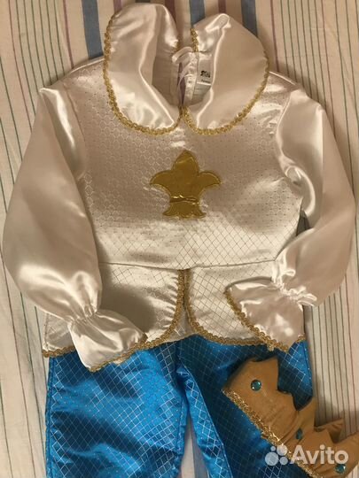 Костюм принца, короля 3-5 лет